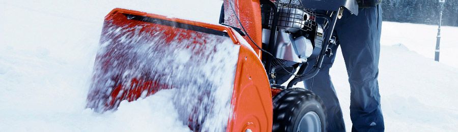 Ryd sne i din have med en sneslynger | Motorcentrum