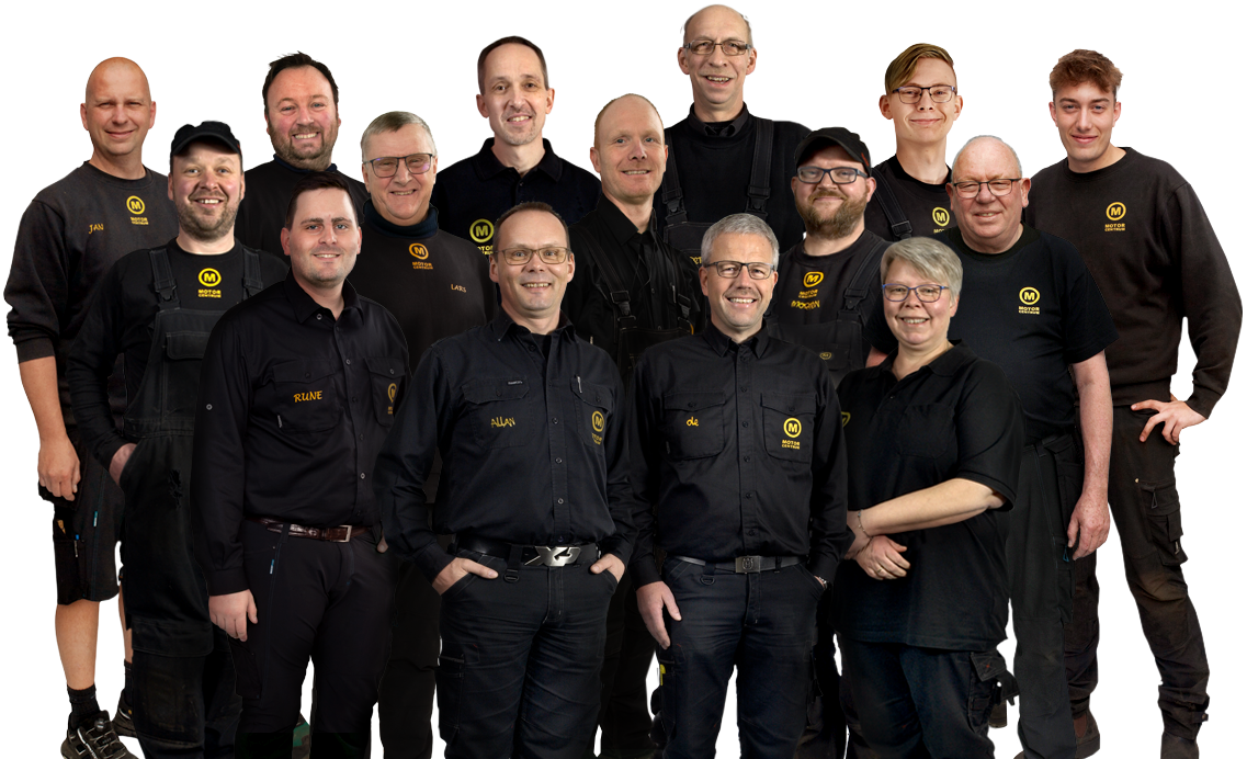 Udstyret med den bedste service