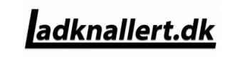 Ladknallert logo i sort