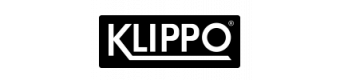 Klippo logo i sort